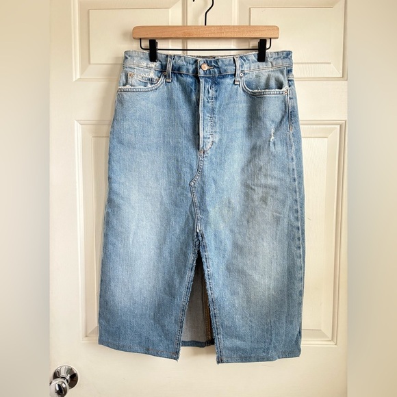 Joes Jeans vintage high waist denim skirt size 31 Y2K - Picture 2 of 5